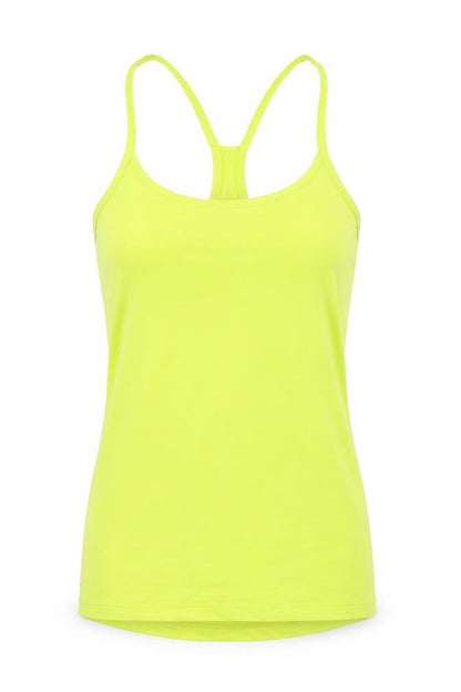 Womens UK Size 8 Marks and Spencer Green Basic Tank