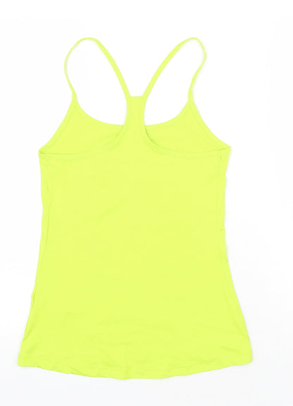 Womens UK Size 8 Marks and Spencer Green Basic Tank