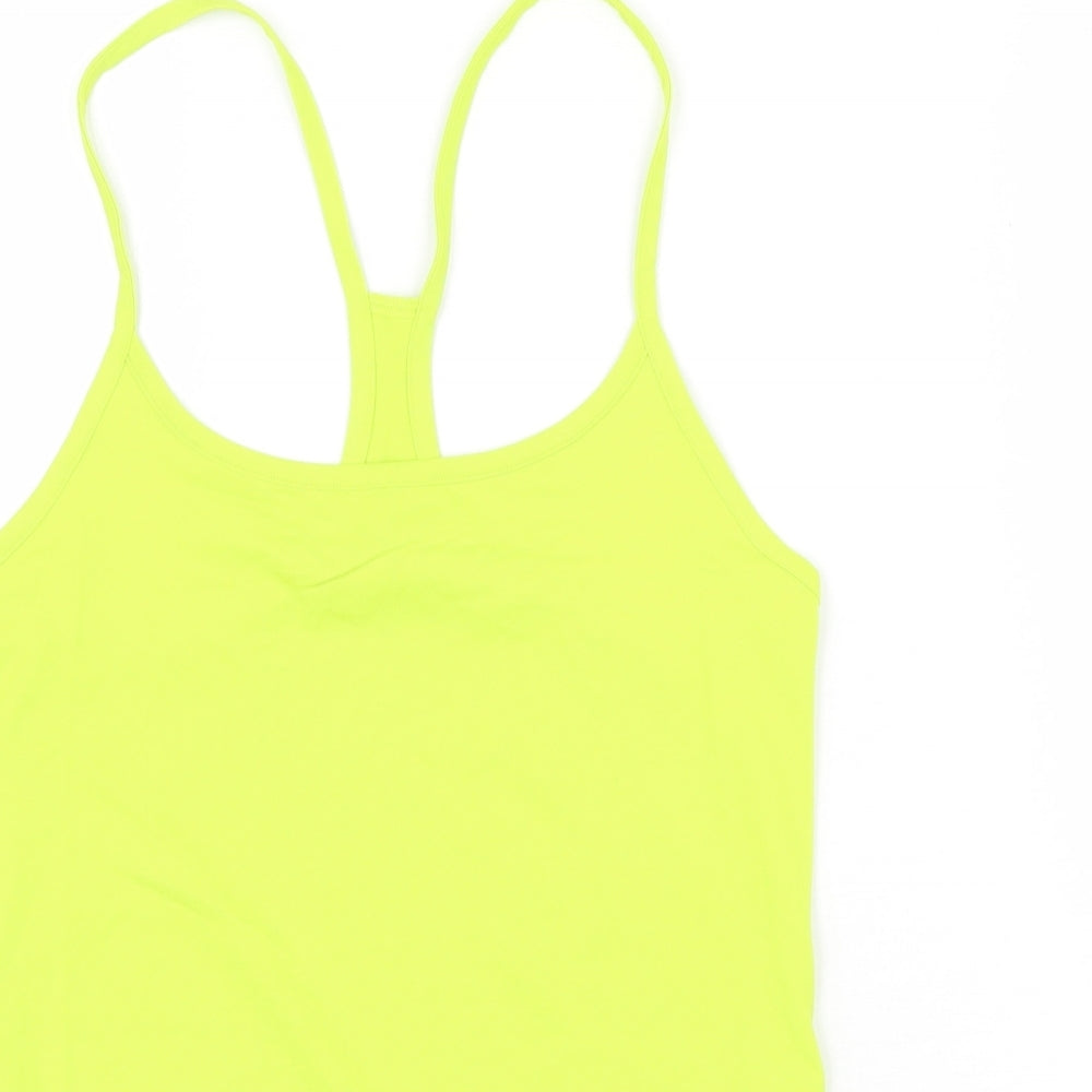 Womens UK Size 8 Marks and Spencer Green Basic Tank