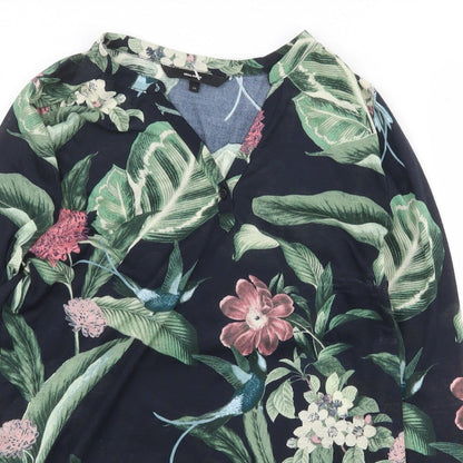 Womens UK Size XS Vera Moda Multicoloured Basic T-Shirt