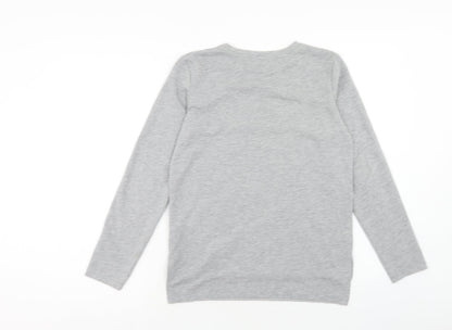 Young Dimension Girls Grey Polyester Pullover Sweatshirt Size 12-13 Years Pullover - You Are Trouble
