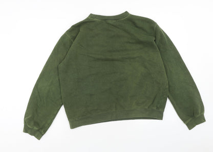 Harper & Lewis Womens Green Cotton Pullover Sweatshirt Size S Pullover - Ohio State University