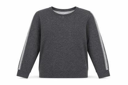 M Life Womens Grey Cotton Pullover Sweatshirt Size S Pullover