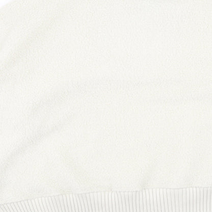Womens UK Size XL Marks and Spencer White Pullover Sweatshirt