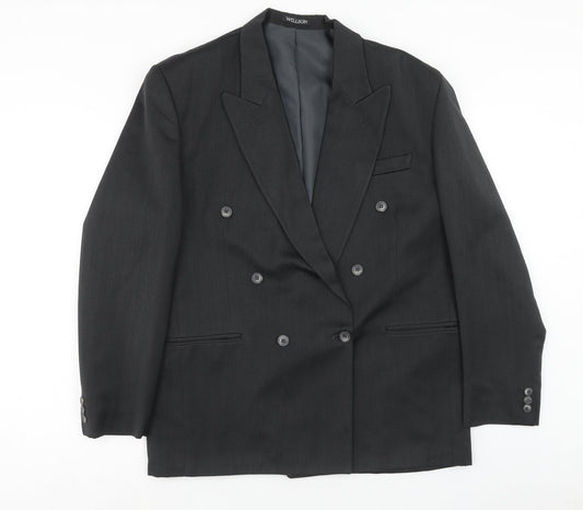 Mens UK Size 40 Wilson Regular Grey Suit Jacket