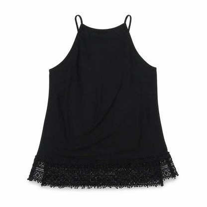 Womens UK Size 8 New Look Black Basic Tank