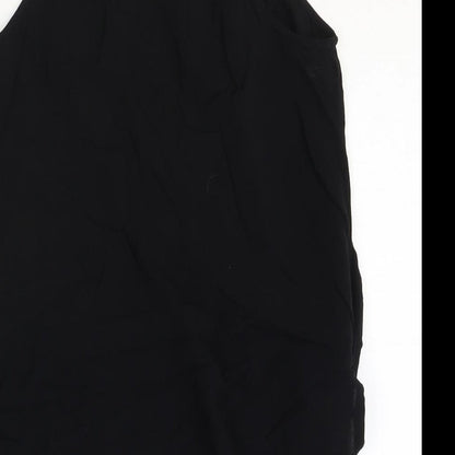 Womens UK Size 8 New Look Black Basic Tank