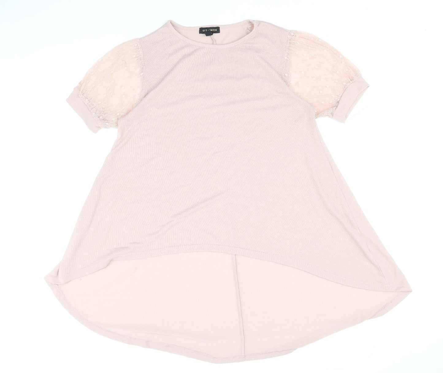 Womens UK Size M QED London Pink Pullover Jumper
