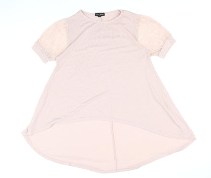 Womens UK Size M QED London Pink Pullover Jumper