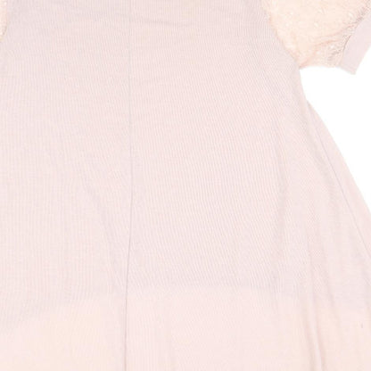 Womens UK Size M QED London Pink Pullover Jumper