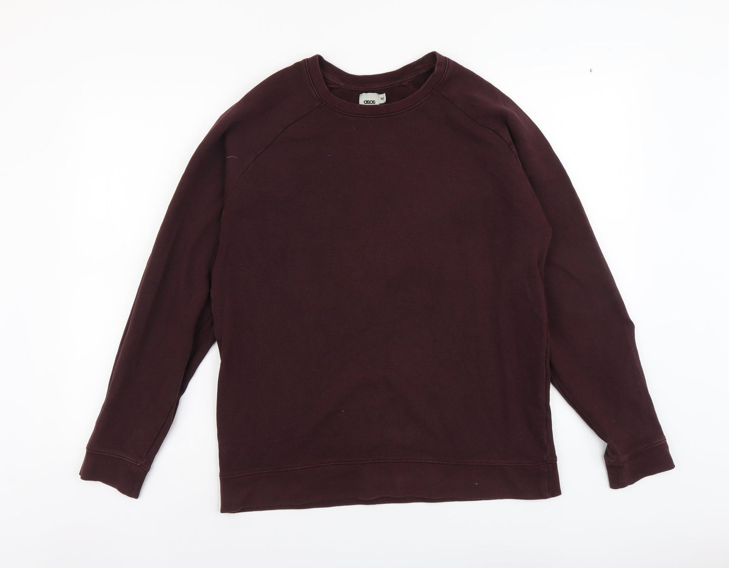 Mens UK Size M ASOS Purple Pullover Sweatshirt