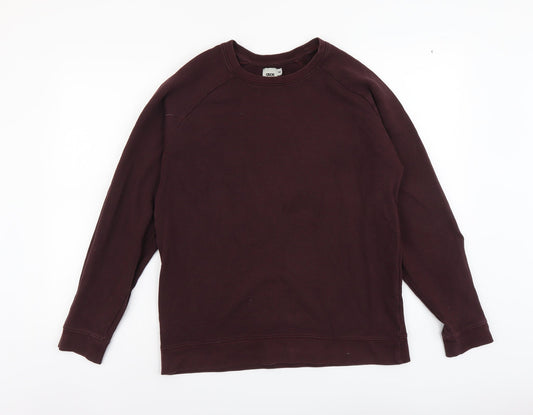 Mens UK Size M ASOS Purple Pullover Sweatshirt