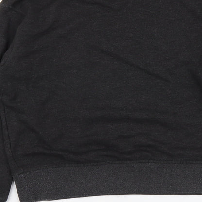 H&M Womens Grey Cotton Pullover Sweatshirt Size S Pullover