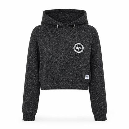 Hype Womens Grey Cotton Pullover Hoodie Size S Pullover