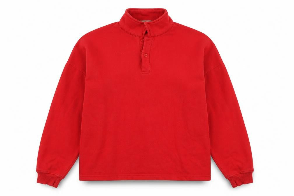 Womens UK Size XL Pull&Bear Red Pullover Sweatshirt