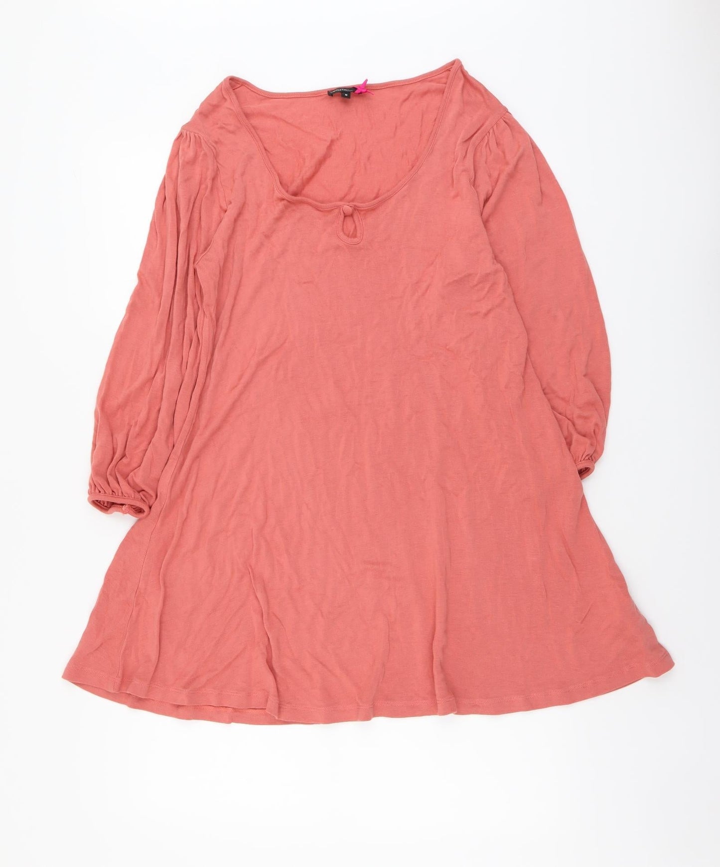 Womens UK Size 16 Marks and Spencer Pink Basic T-Shirt