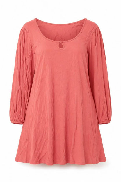 Womens UK Size 16 Marks and Spencer Pink Basic T-Shirt