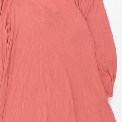 Womens UK Size 16 Marks and Spencer Pink Basic T-Shirt