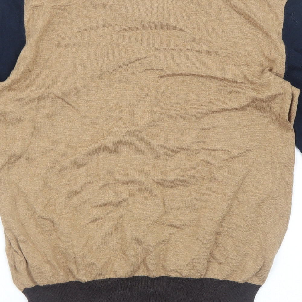 Womens UK Size 10 NEXT Brown Pullover Jumper