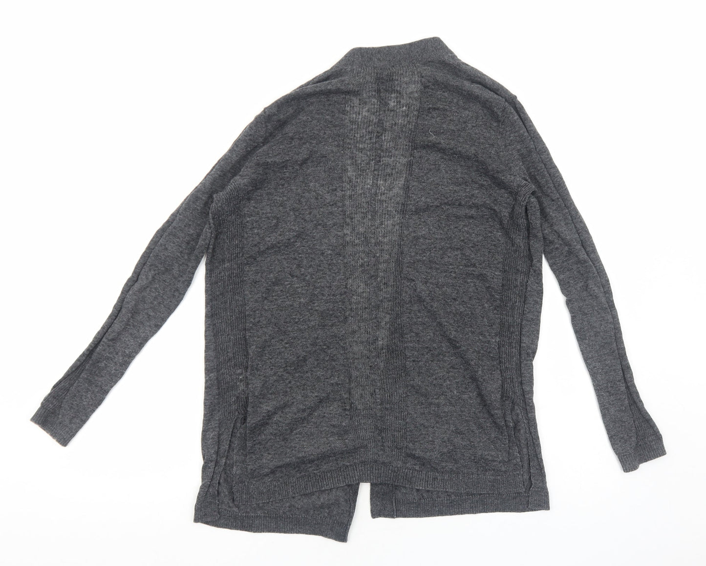 Gap Womens Grey V-Neck Cotton Cardigan Jumper Size XS