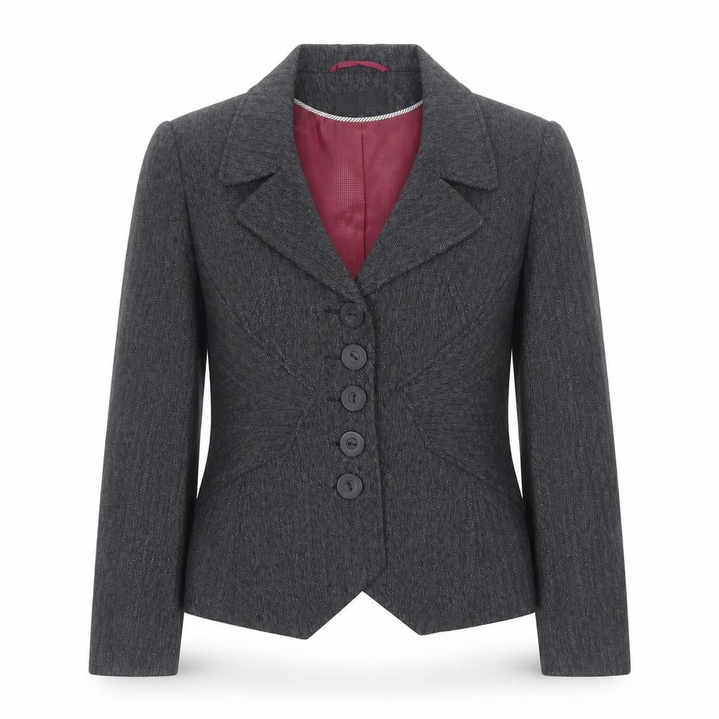 Womens UK Size 8 NEXT Plus Grey Blazer