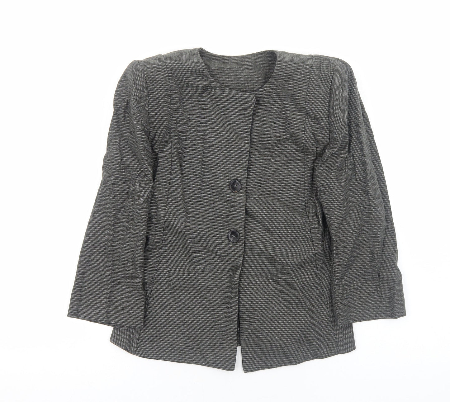 Womens UK Size S Preworn Grey Jacket