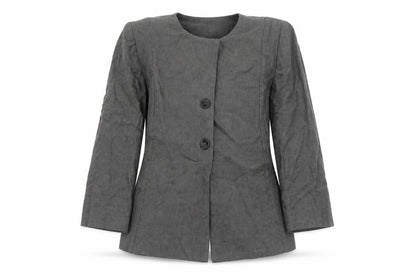 Womens UK Size S Preworn Grey Jacket