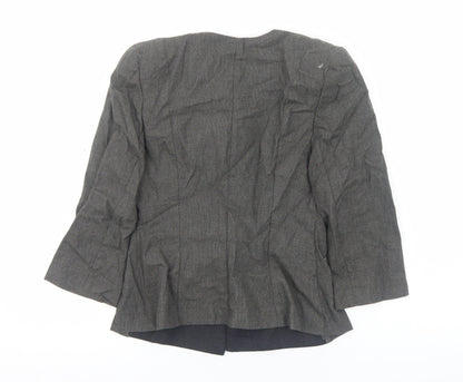 Womens UK Size S Preworn Grey Jacket