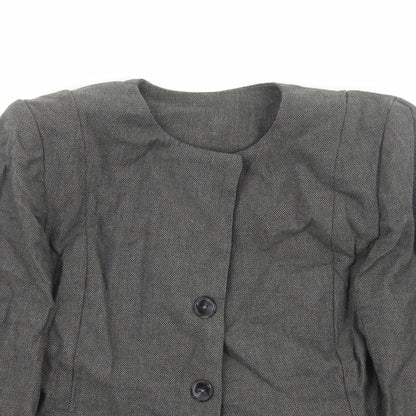 Womens UK Size S Preworn Grey Jacket