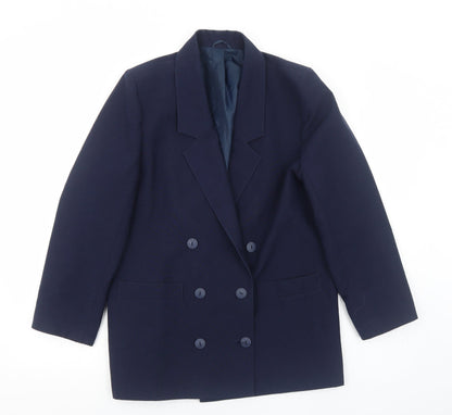 Womens UK Size 10 OPUS Regular Blue Blazer