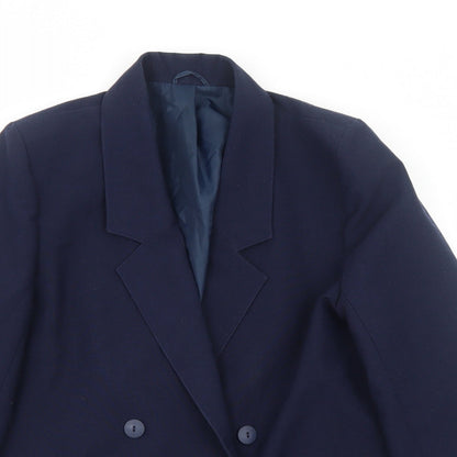Womens UK Size 10 OPUS Regular Blue Blazer