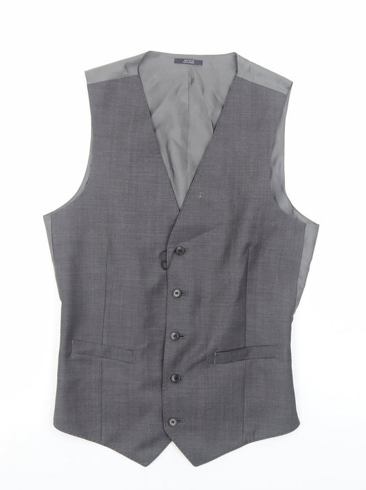 Mens UK Size M Marks and Spencer Regular Grey Suit Jacket