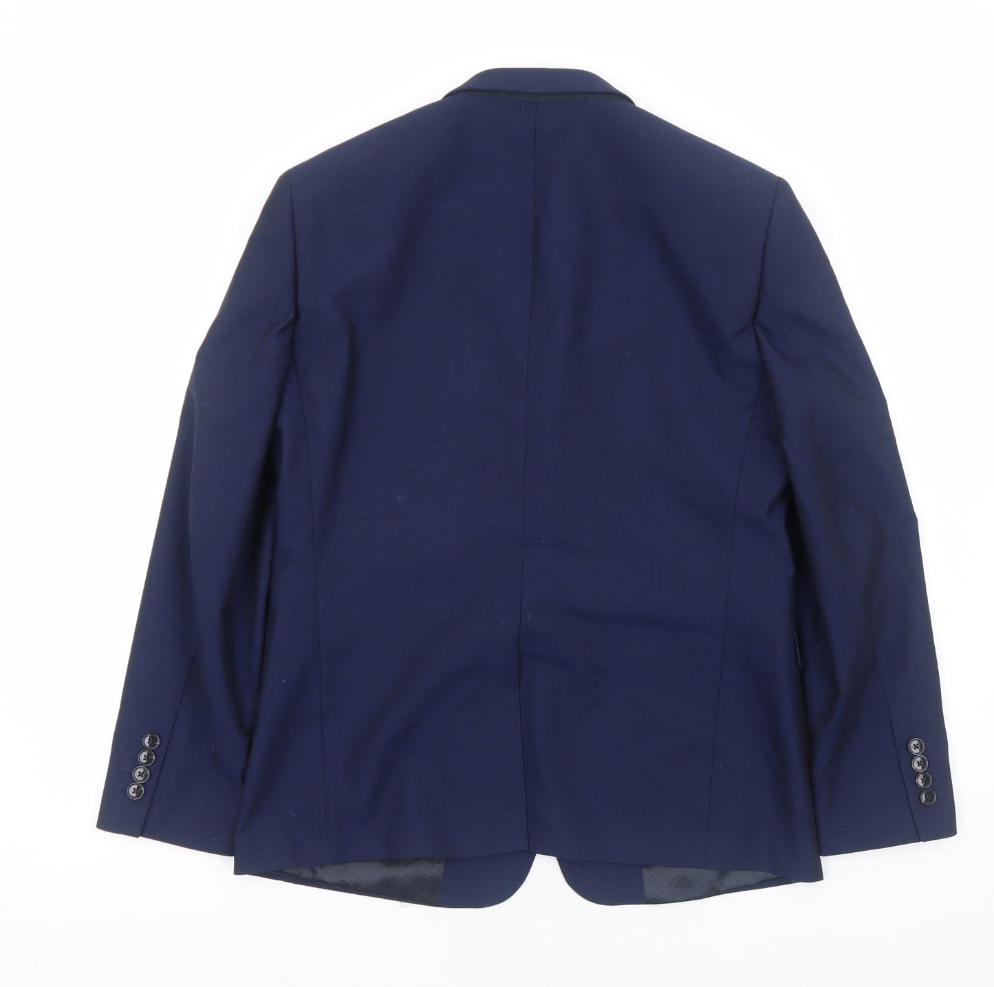 Mens UK Size S Burton Regular Blue Suit Jacket