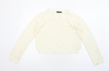 Womens UK Size 16 Select Ivory Pullover Jumper