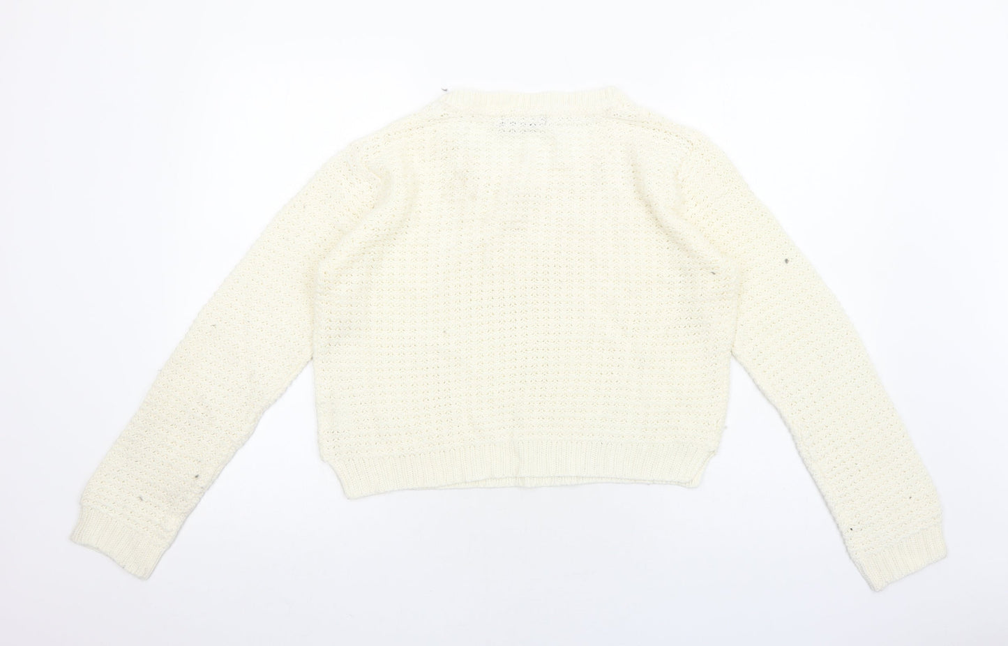 Womens UK Size 16 Select Ivory Pullover Jumper