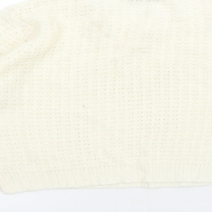 Womens UK Size 16 Select Ivory Pullover Jumper