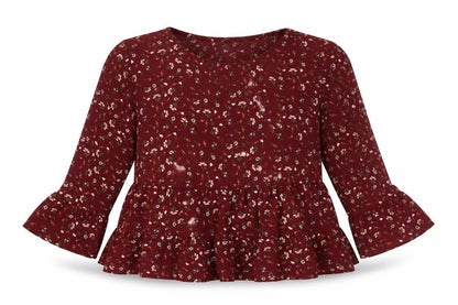 Womens UK Size M Preworn Red Basic Blouse