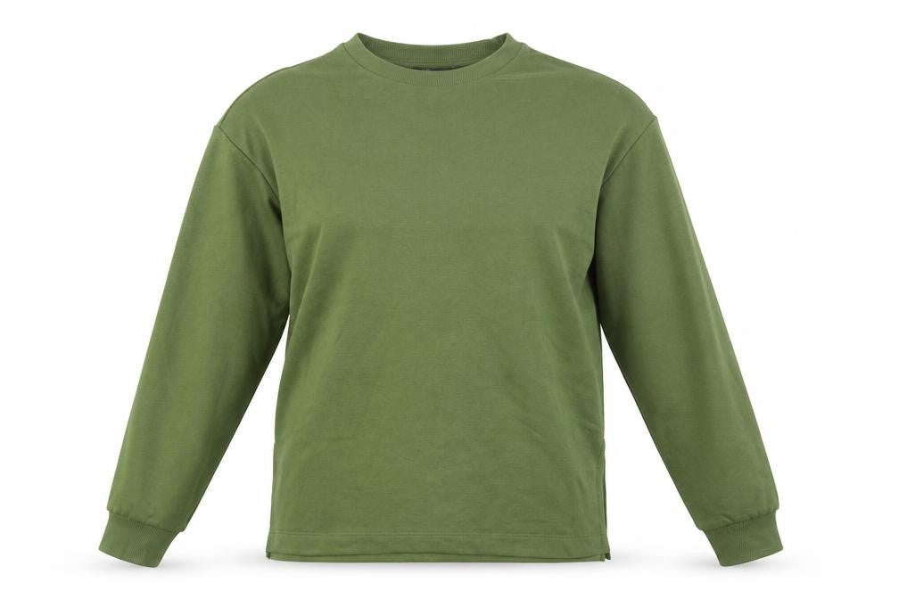 Womens UK Size 8 Marks and Spencer Green Pullover Sweatshirt