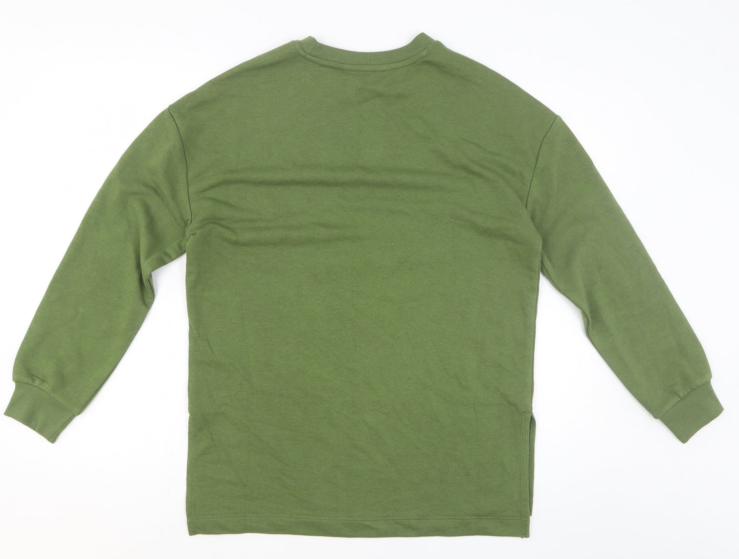 Womens UK Size 8 Marks and Spencer Green Pullover Sweatshirt