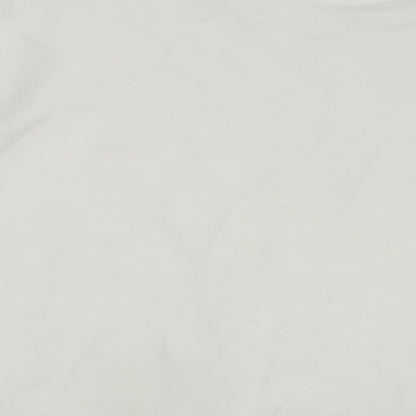 Womens UK Size S Marks and Spencer White Pullover Sweatshirt
