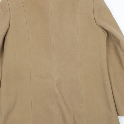 Womens UK Size 12 EWM Beige Pea Coat