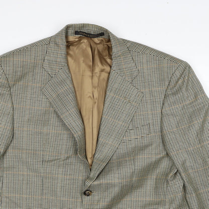 Mens UK Size 40 Marks and Spencer Regular Brown Suit Jacket