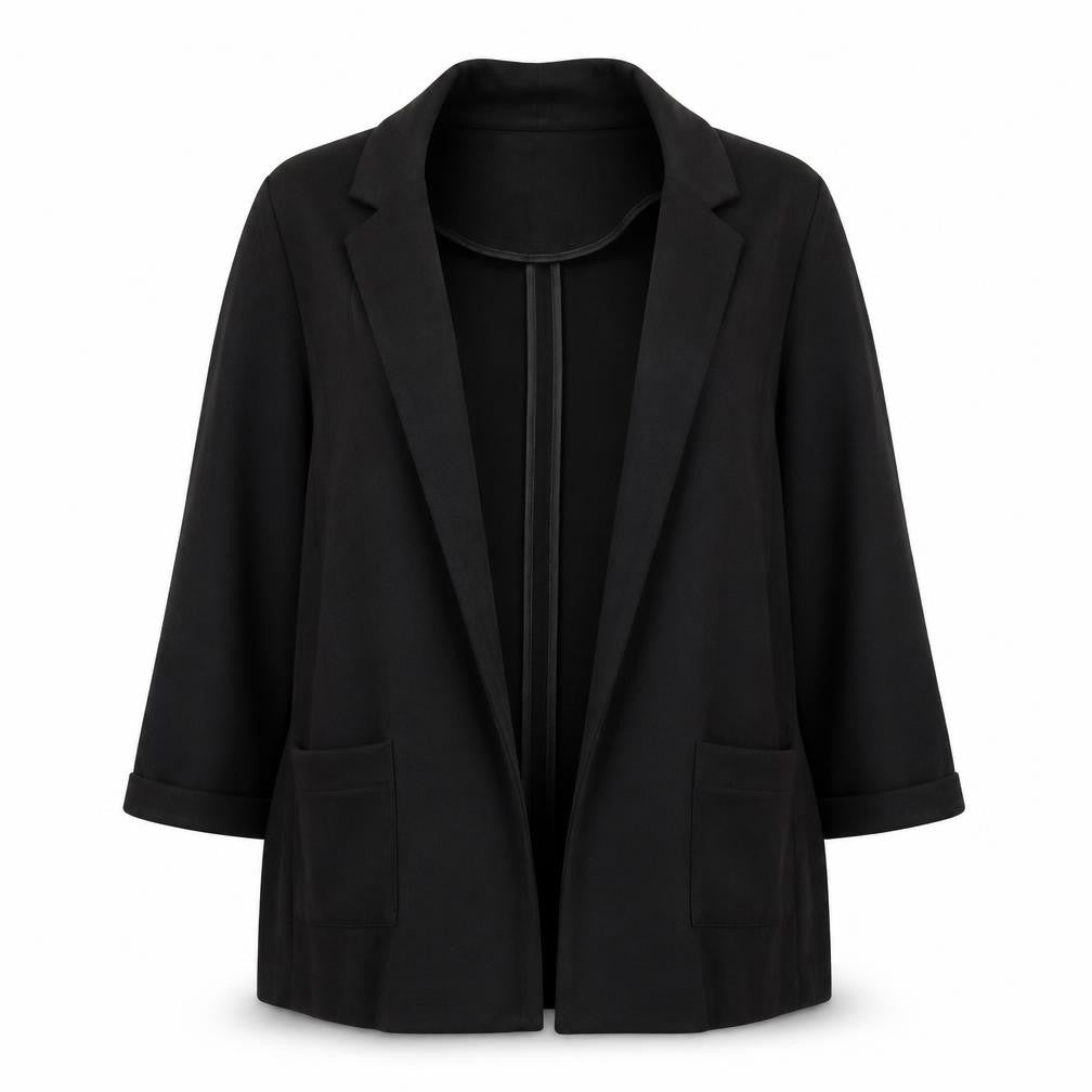 Womens UK Size 12 Red Herring Black Jacket