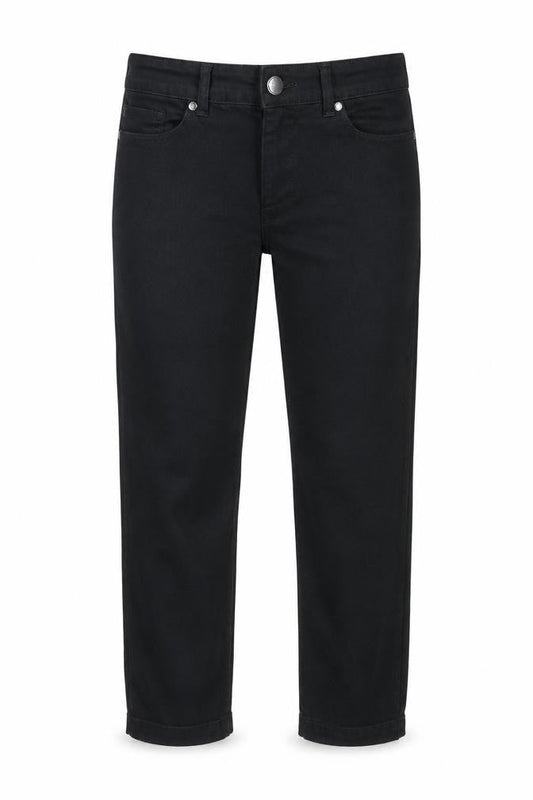 Womens UK Size 30 in Phase Eight Regular Fit Straight Black Jeans