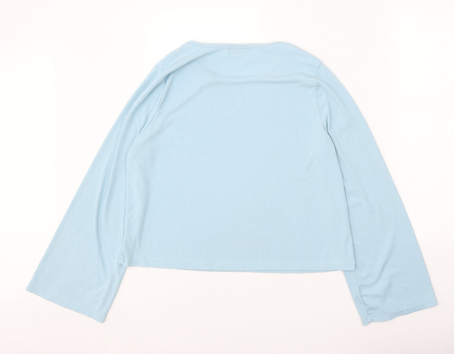 Womens UK Size 14 In the Style Blue Basic Blouse