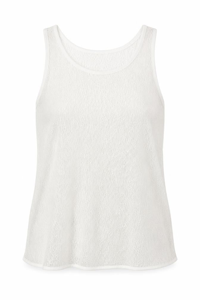 Womens UK Size 14 NEXT White Basic Tank