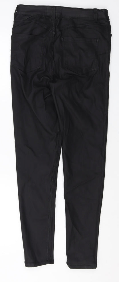 Womens UK Size 12 New Look Regular Fit  Black Trousers