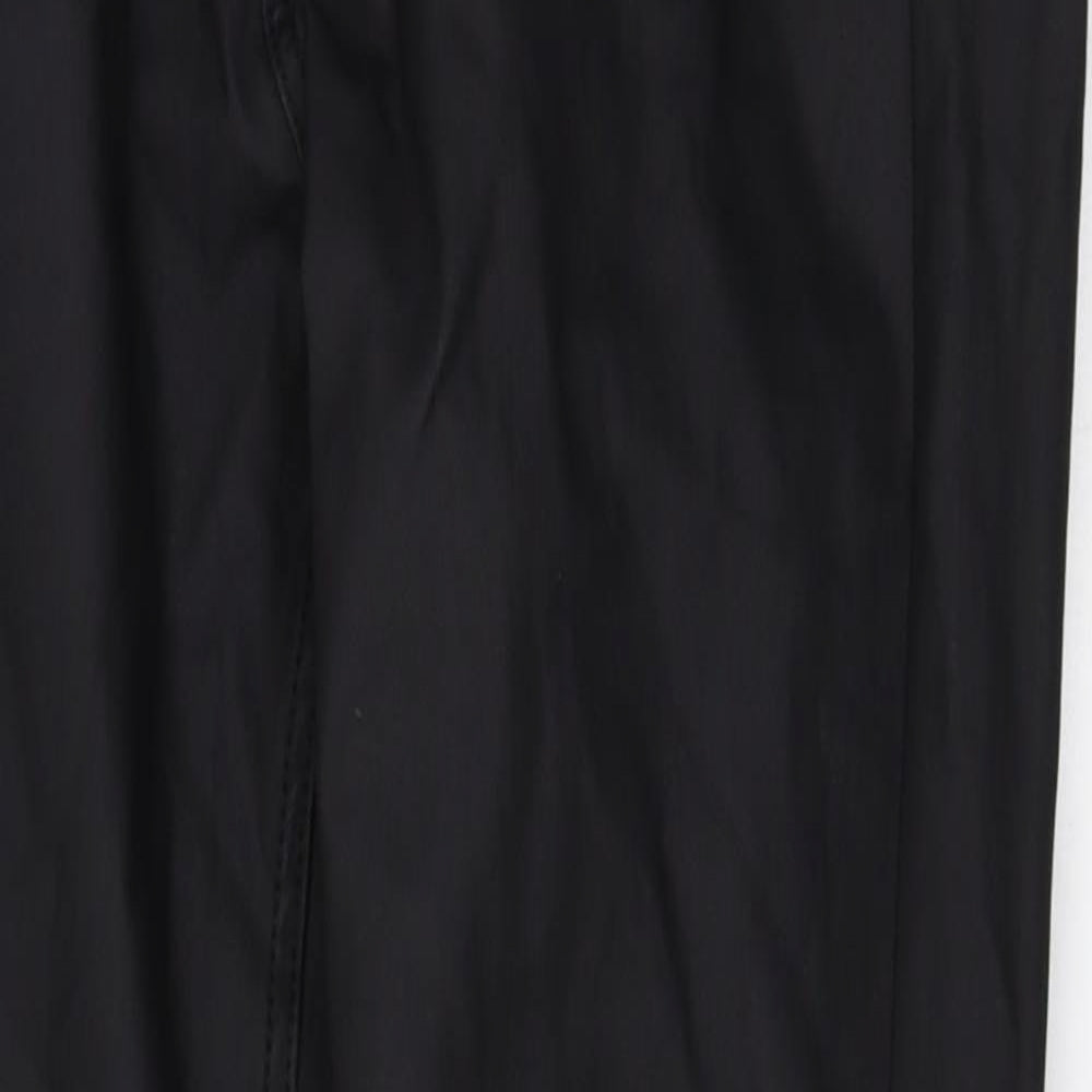 Womens UK Size 12 New Look Regular Fit  Black Trousers