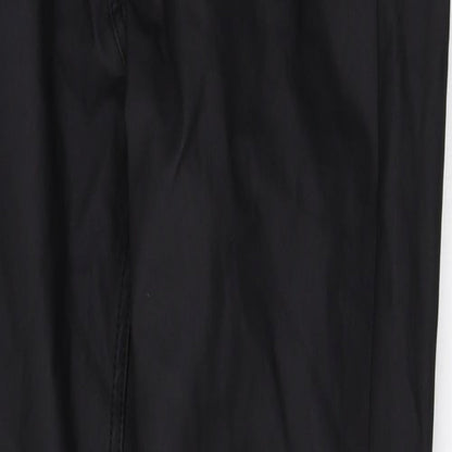 Womens UK Size 12 New Look Regular Fit  Black Trousers