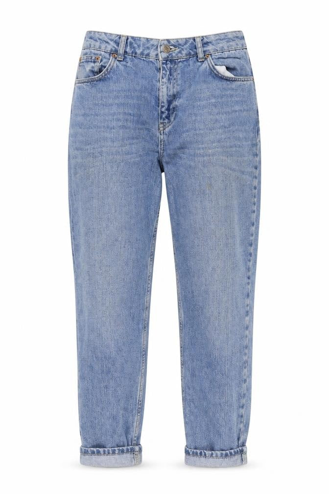 Womens UK Size 30 Topshop Regular Fit Straight Blue Jeans